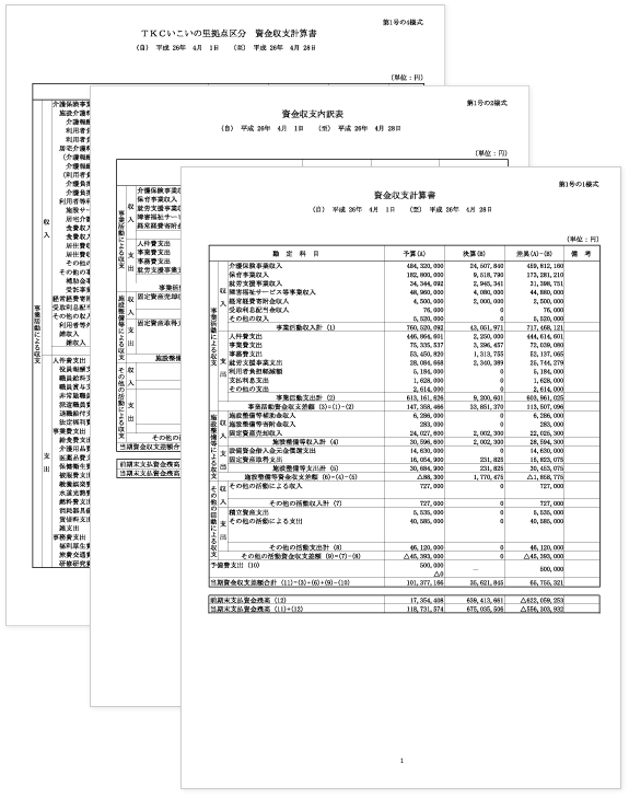 作成できる財務諸表